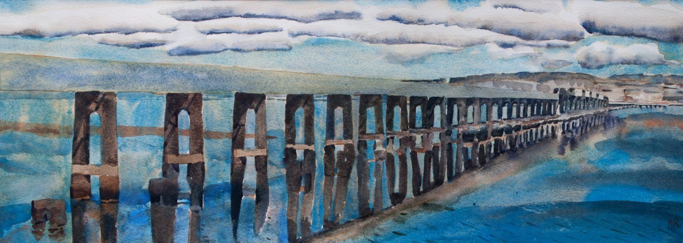 Tay Rail Bridge, Calm Morning Tay Rail Bridge, Calm Morning